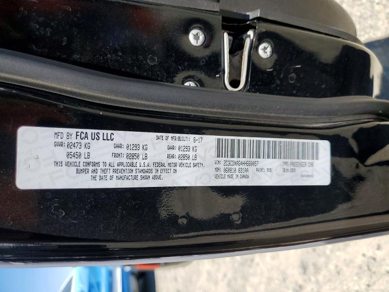 2017 Dodge Charger მანქანა იყიდება აუქციონზე, vin: 2C3CDXAG4HH660057, აუქციონის ნომერი: 56853846
