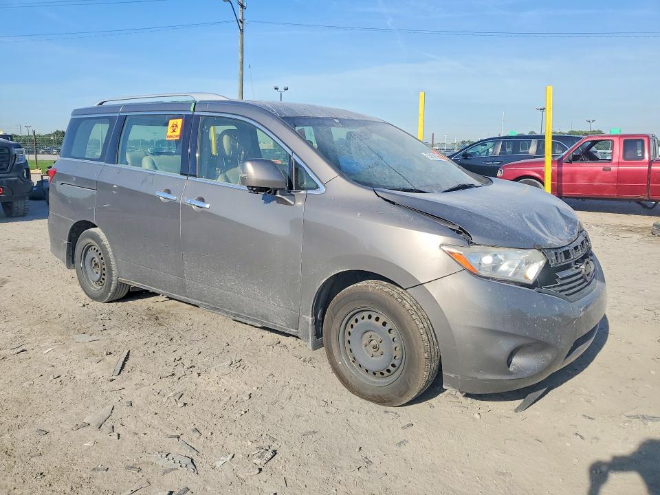 2014 Nissan Quest მანქანა იყიდება აუქციონზე, vin: JN8AE2KP5E9102364, აუქციონის ნომერი: 55458136
