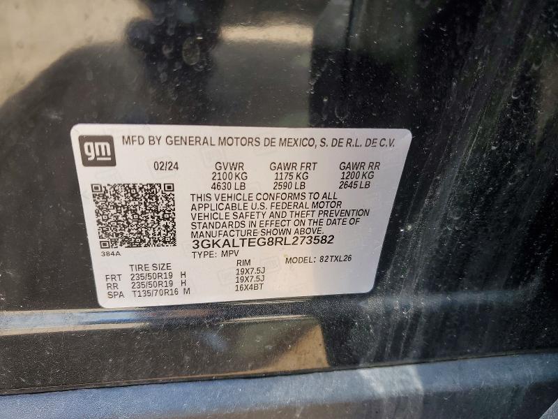 Aukcja sprzedaży 2024 Gmc Terrain, vin: 3GKALTEG8RL273582, numer aukcji: 56157596