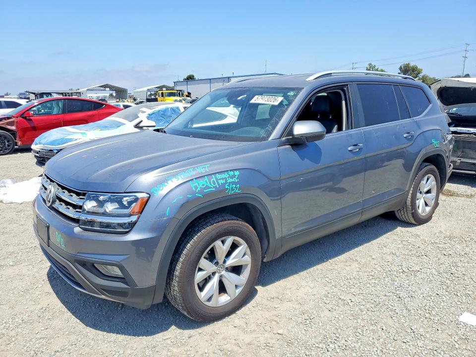 2018 Volkswagen Atlas მანქანა იყიდება აუქციონზე, vin: 1V2DR2CA4JC590970, აუქციონის ნომერი: 57973026