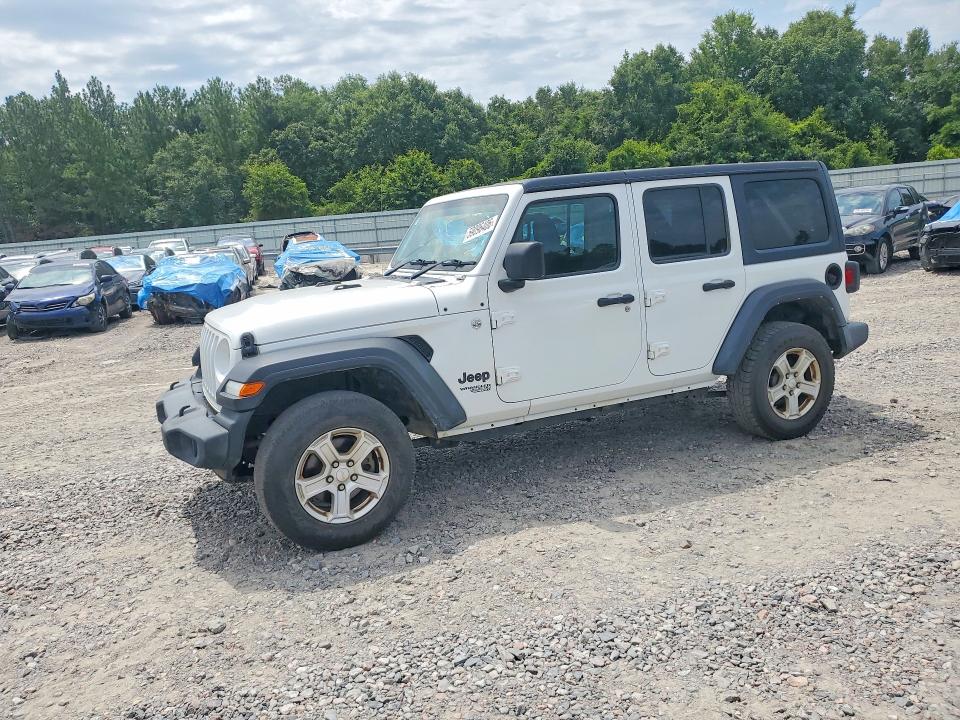 59096406 :رقم المزاد ، 1C4HJXKN8MW672697 vin ، 2021 Jeep Wrangler Unlimited مزاد بيع