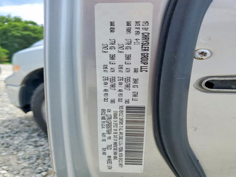 58414326 :رقم المزاد ، 1D7RV1GP6BS676600 vin ، 2011 Dodge Ram 1500 مزاد بيع