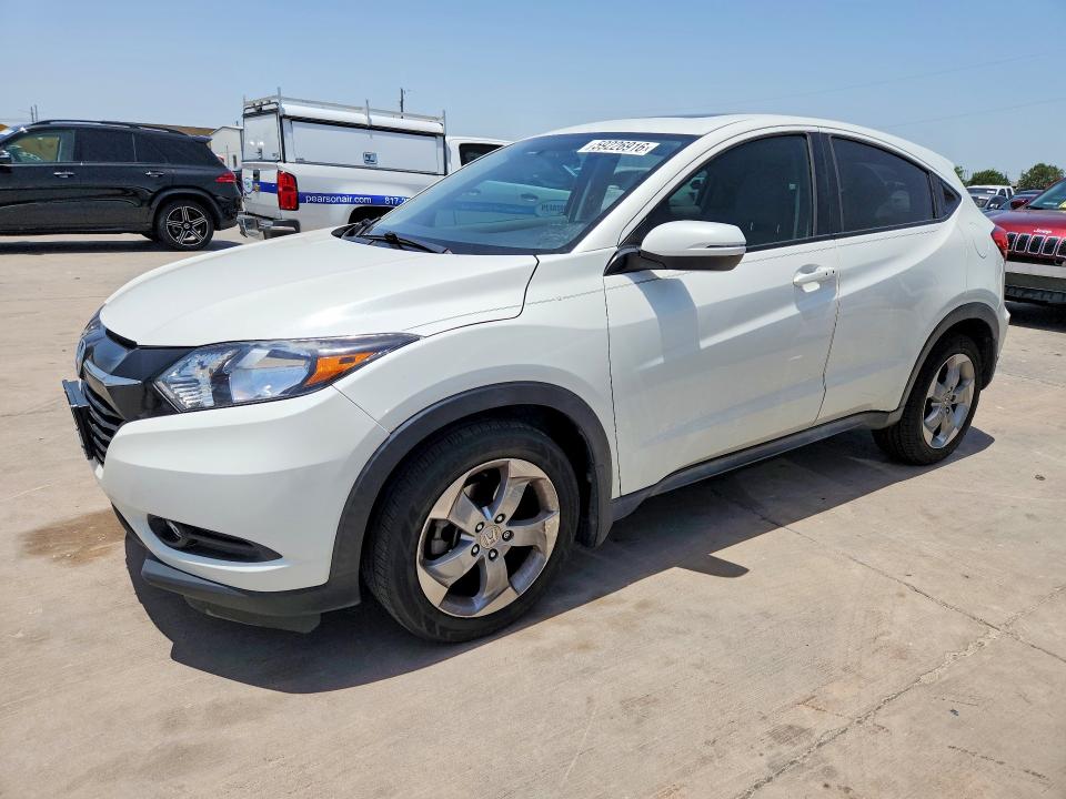 2016 Honda Hr-v მანქანა იყიდება აუქციონზე, vin: 3CZRU5H56GM748312, აუქციონის ნომერი: 59226916