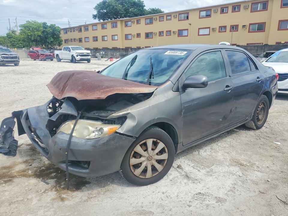 55989736 :رقم المزاد ، JTDBL40E799021231 vin ، 2009 Toyota Corolla مزاد بيع