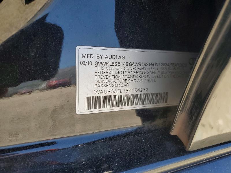 Aukcja sprzedaży 2011 Audi S4, vin: WAUBGAFL1BA054252, numer aukcji: 58919336