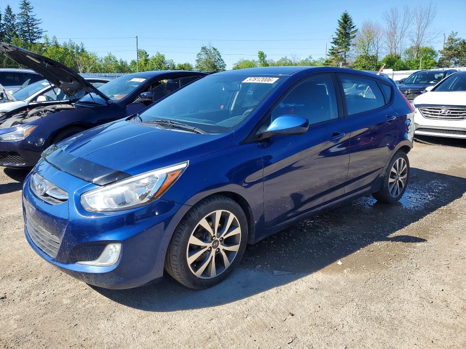 2016 Hyundai Accent მანქანა იყიდება აუქციონზე, vin: KMHCT5AE3GU270365, აუქციონის ნომერი: 57812006