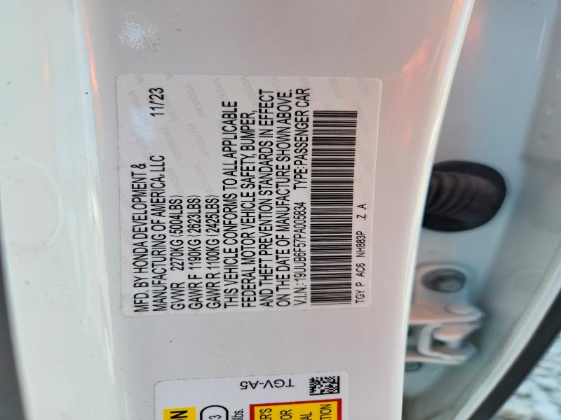 Aukcja sprzedaży 2023 Acura Tlx, vin: 19UUB6F57PA005834, numer aukcji: 54779706