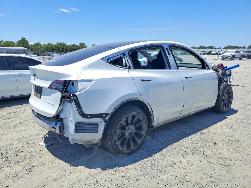 2022 Tesla Model Y მანქანა იყიდება აუქციონზე, vin: 7SAYGAEE4NF433471, აუქციონის ნომერი: 58598956
