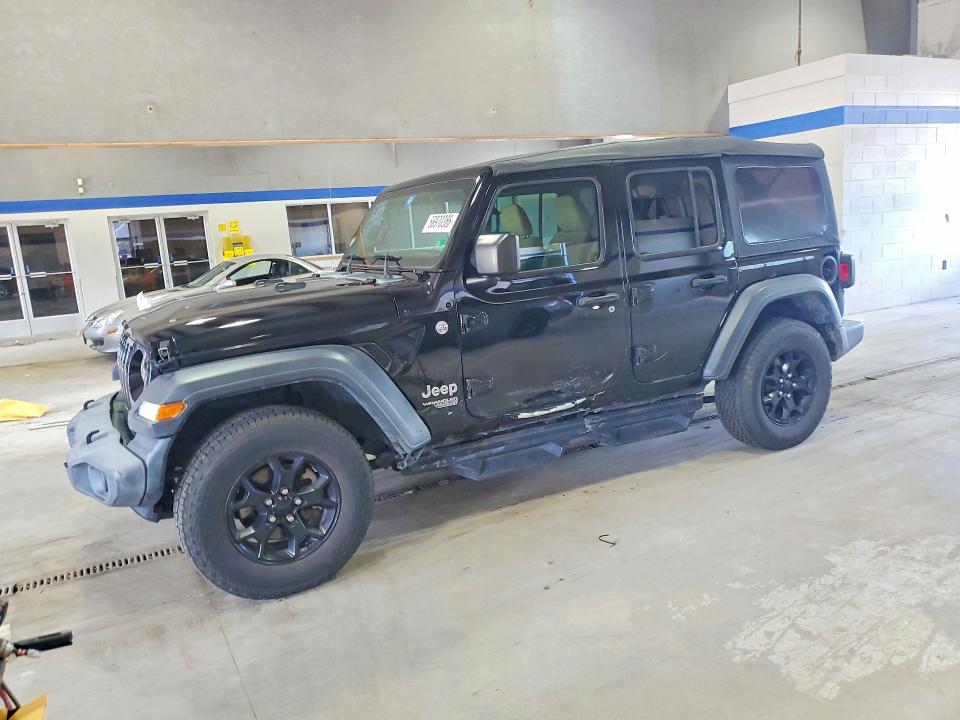 2018 Jeep Wrangler Unlimited მანქანა იყიდება აუქციონზე, vin: 1C4HJXDGXJW165472, აუქციონის ნომერი: 56970386