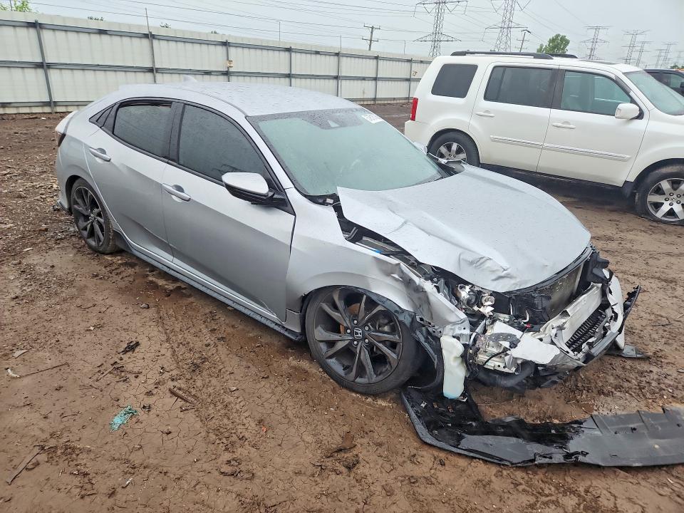 57618786 :رقم المزاد ، SHHFK7H48KU209641 vin ، 2019 Honda Civic مزاد بيع