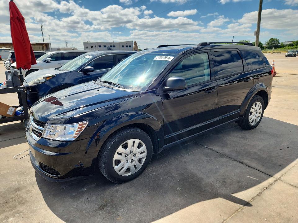 Auction sale of the 2020 Dodge Journey, vin: 3C4PDCAB8LT207568, lot number: 58080916