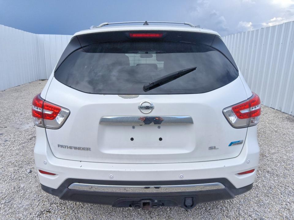 2014 Nissan Pathfinder Hybrid მანქანა იყიდება აუქციონზე, vin: 5N1CR2MN7EC661045, აუქციონის ნომერი: 58546216
