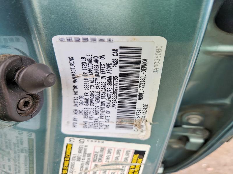 Продажа на аукционе авто 2006 Toyota Corolla, vin: 1NXBR32E06Z737785, номер лота: 58891436