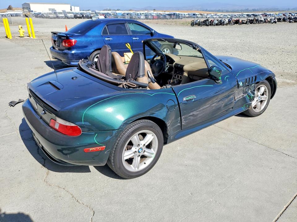 Aukcja sprzedaży 2000 Bmw Z3, vin: WBACH9342YLF91984, numer aukcji: 58826696