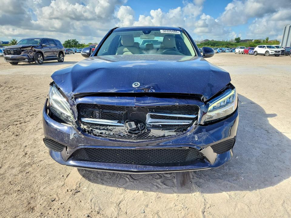 56326486 :رقم المزاد ، 55SWF8DB1KU306758 vin ، 2019 Mercedes-benz C مزاد بيع