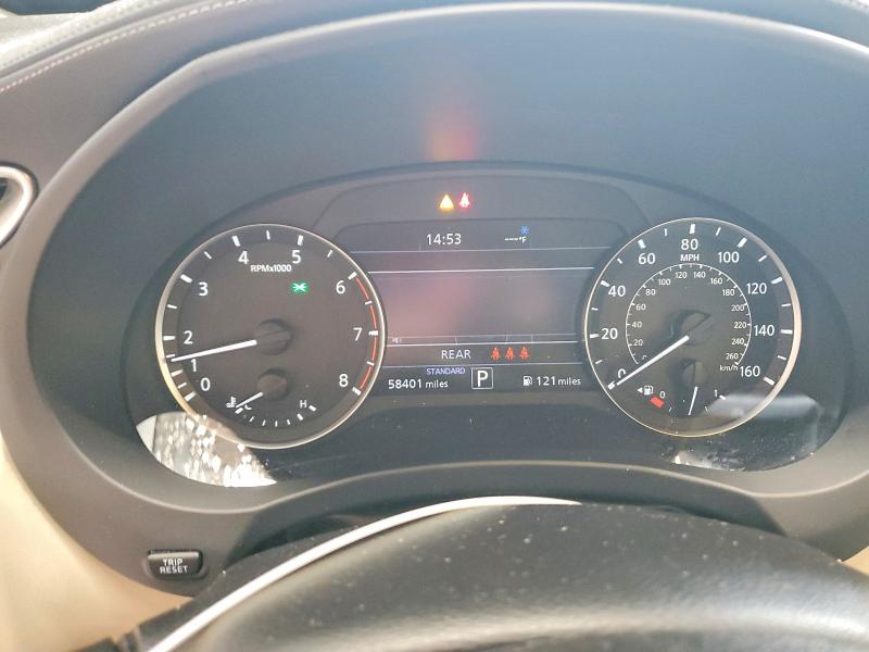 58389266 :رقم المزاد ، 3PCAJ5M37LF102291 vin ، 2020 Infiniti Qx50 مزاد بيع