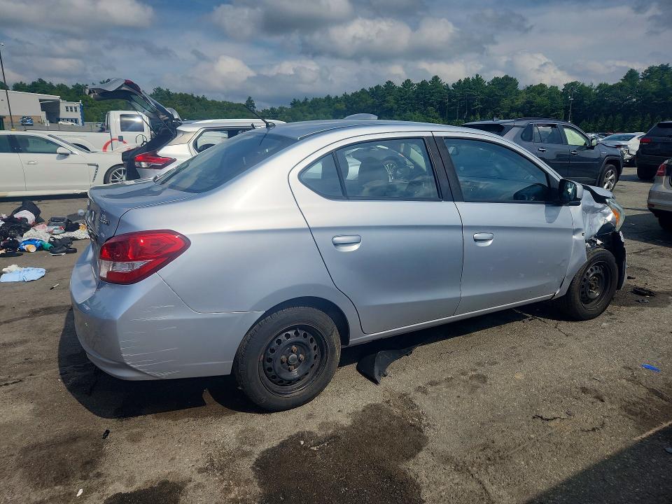 2017 Mitsubishi Mirage მანქანა იყიდება აუქციონზე, vin: ML32F3FJ9HHF14585, აუქციონის ნომერი: 59104916