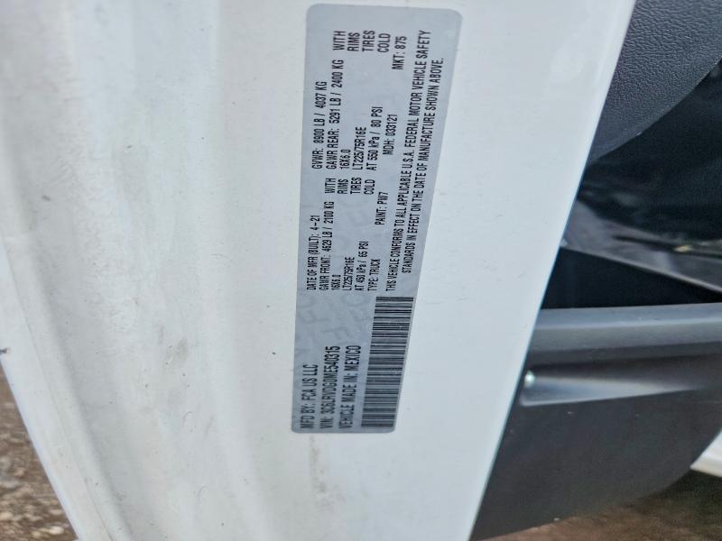 Aukcja sprzedaży 2021 Ram Promaster 2500, vin: 3C6LRVDG0ME540315, numer aukcji: 55929086
