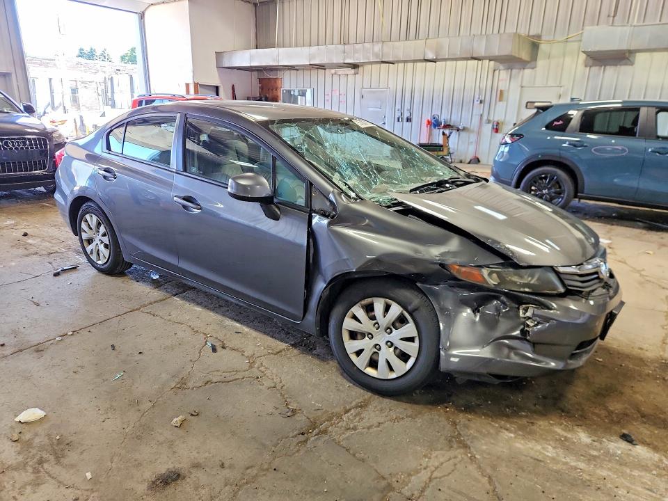 2012 Honda Civic მანქანა იყიდება აუქციონზე, vin: 19XFB2F55CE020680, აუქციონის ნომერი: 57837236