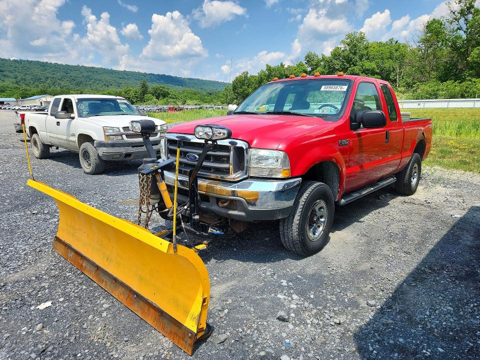 2004 Ford F250 მანქანა იყიდება აუქციონზე, vin: 3FTNX21L44MA02892, აუქციონის ნომერი: 58965876