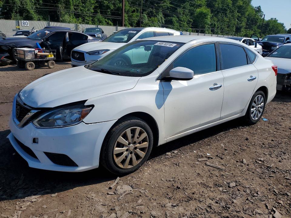 Продажа на аукционе авто 2019 Nissan Sentra, vin: 3N1AB7AP4KY207618, номер лота: 58870316