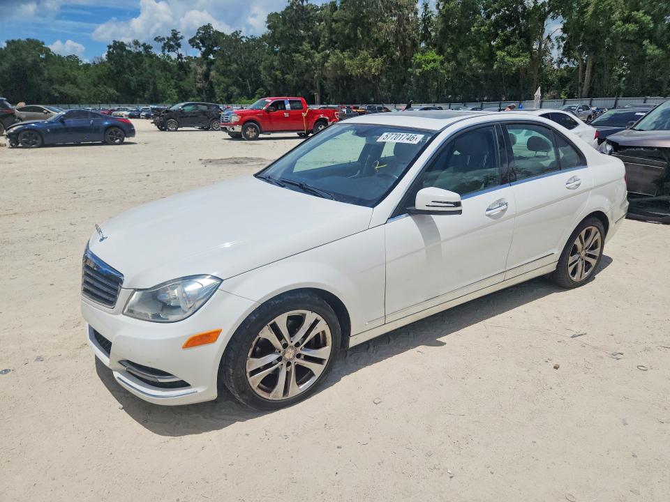 Auction sale of the 2013 Mercedes-benz C, vin: WDDGF4HBXDR283587, lot number: 57701746