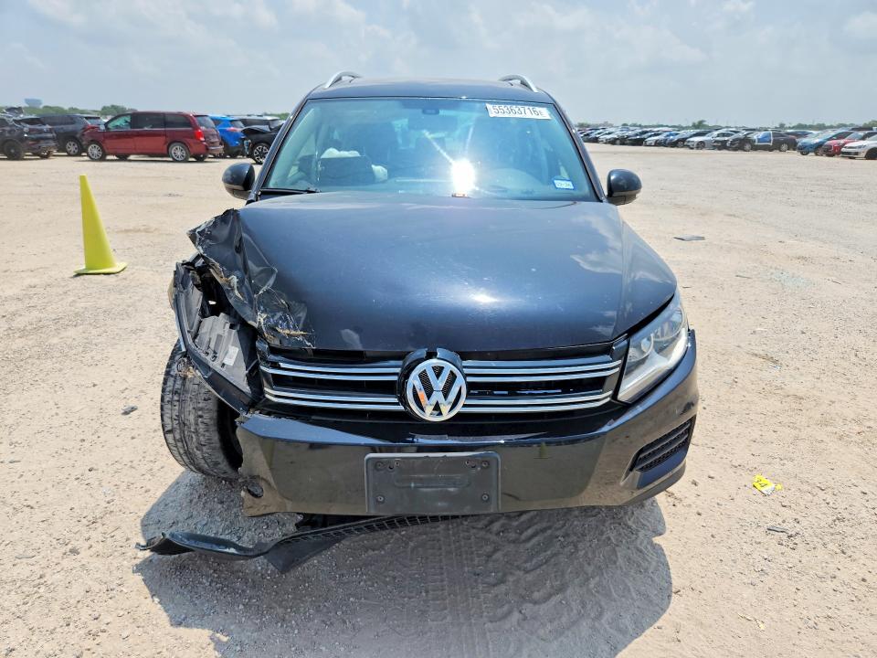 Auction sale of the 2017 Volkswagen Tiguan, vin: WVGRV7AXXHK012732, lot number: 55363716
