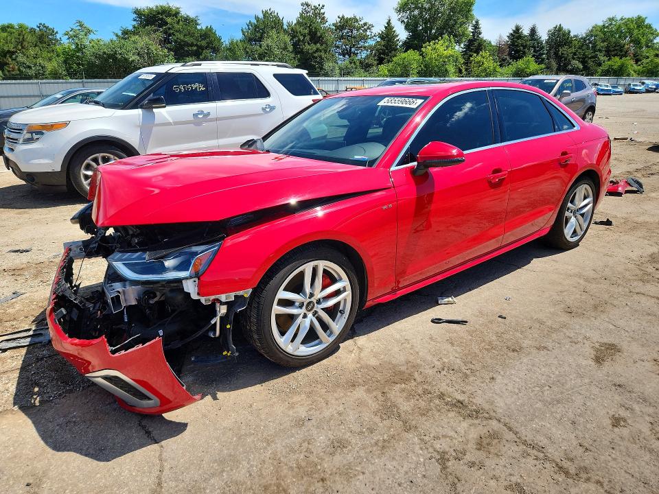 Auction sale of the 2023 Audi A4, vin: WAUEAAF48PA034465, lot number: 58559666
