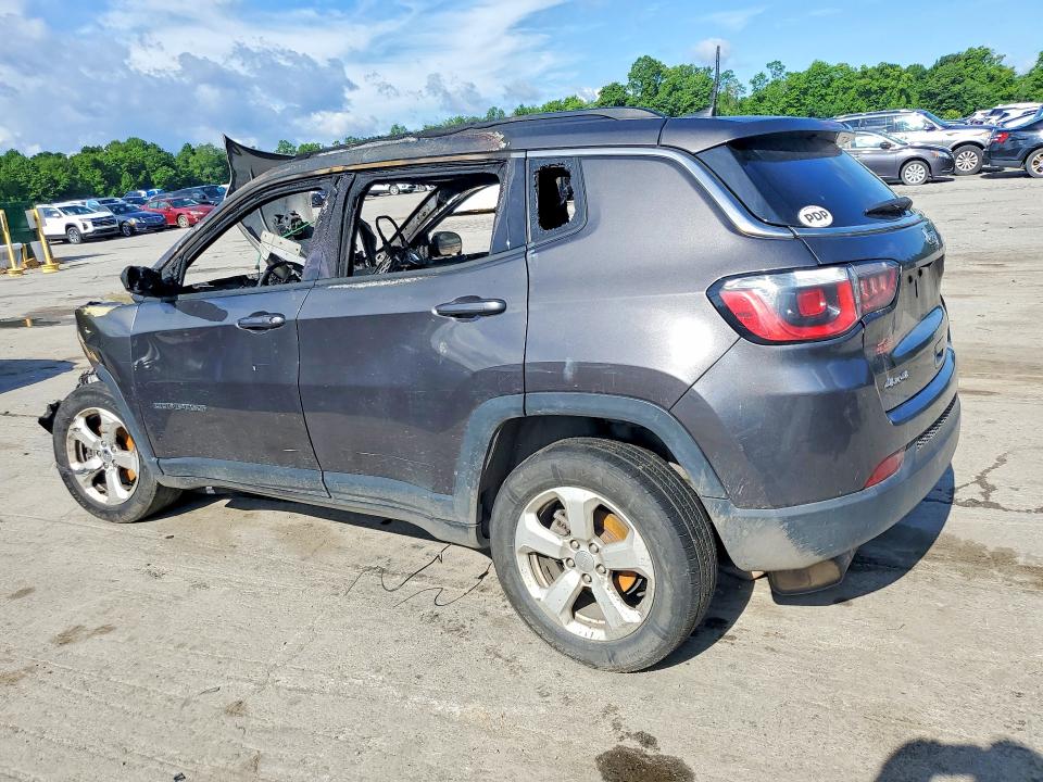 2019 Jeep Compass მანქანა იყიდება აუქციონზე, vin: 3C4NJDBB8KT696301, აუქციონის ნომერი: 57997906
