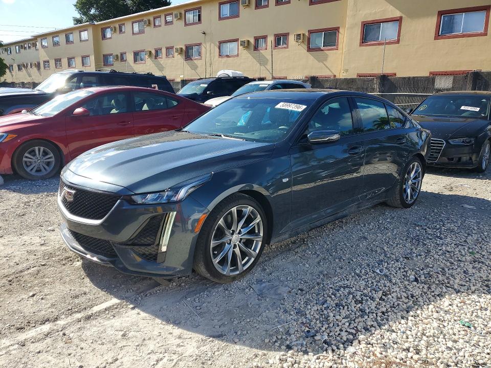 2021 Cadillac Ct5 მანქანა იყიდება აუქციონზე, vin: 1G6DP5RK3M0120284, აუქციონის ნომერი: 58997396