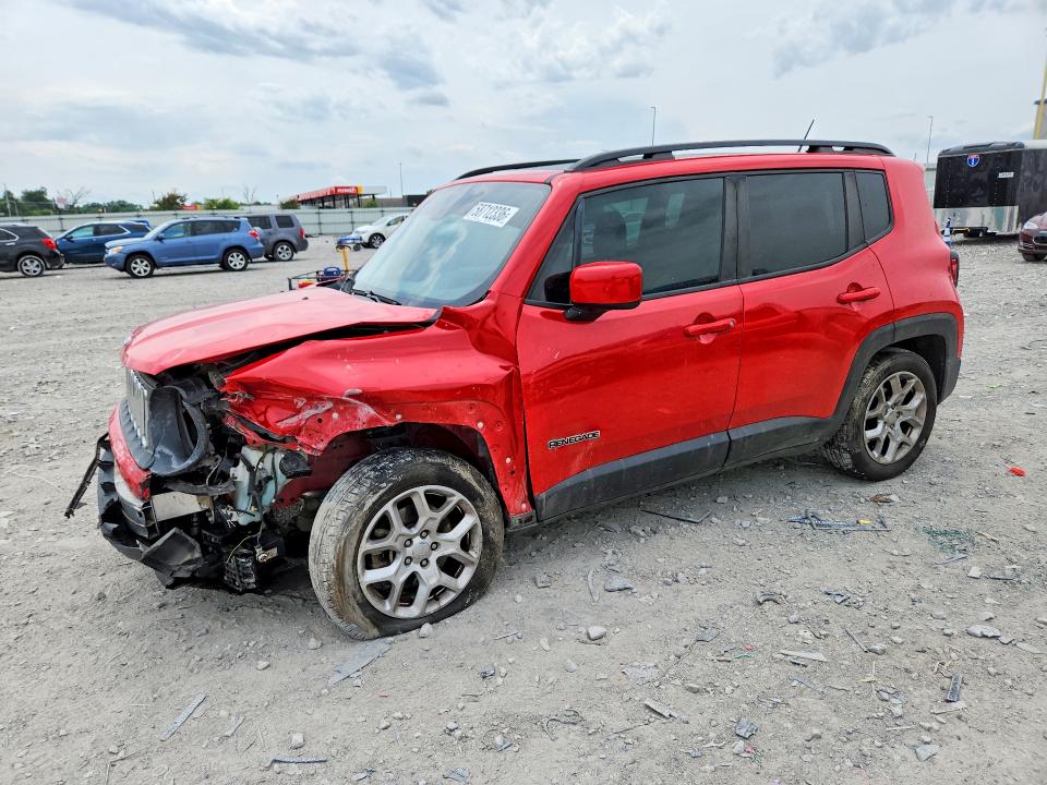 Продажа на аукционе авто 2017 Jeep Renegade, vin: ZACCJABB9HPF02722, номер лота: 58712336