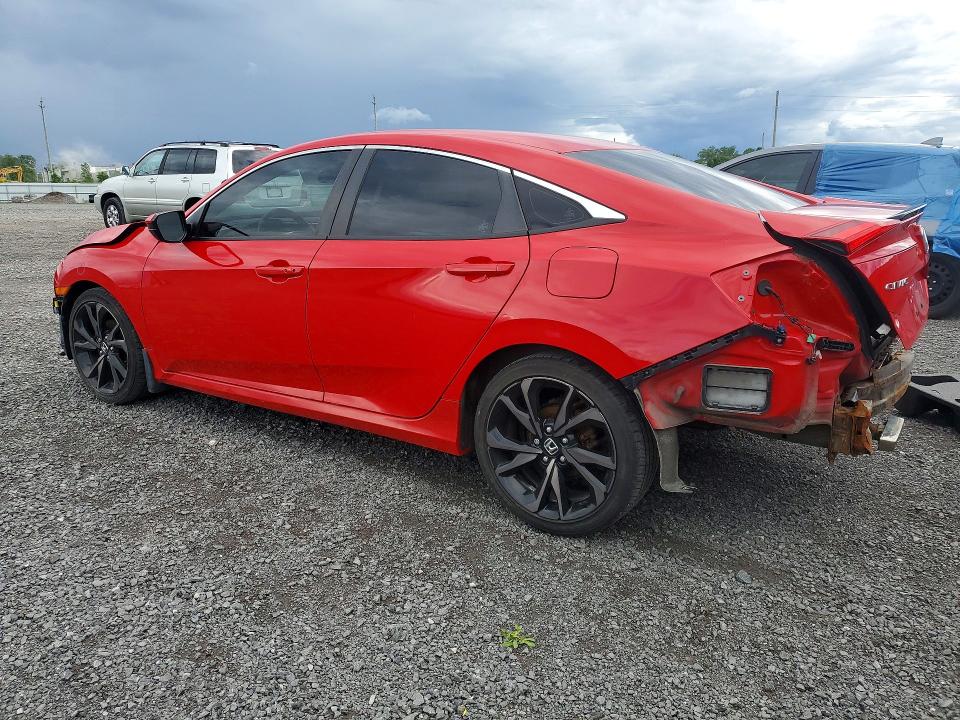 Продаж на аукціоні авто 2019 Honda Civic, vin: 2HGFC2F80KH021246, номер лоту: 57713406