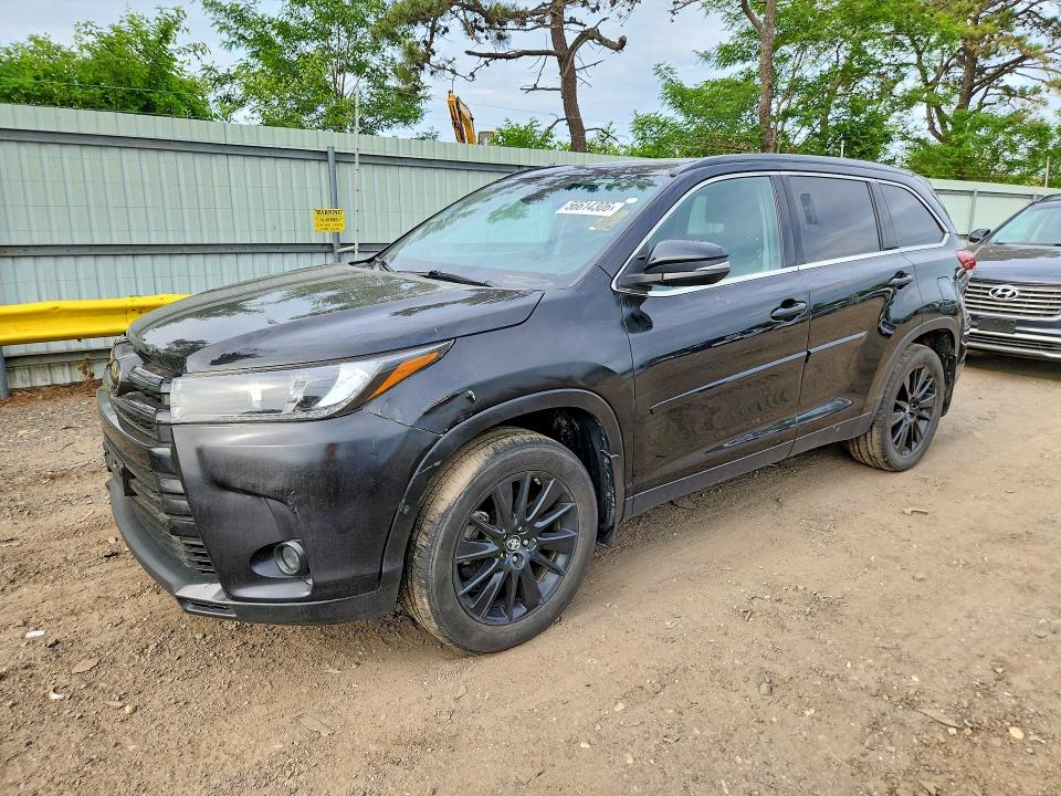 Продаж на аукціоні авто 2019 Toyota Highlander, vin: 5TDJZRFH9KS622317, номер лоту: 56614306