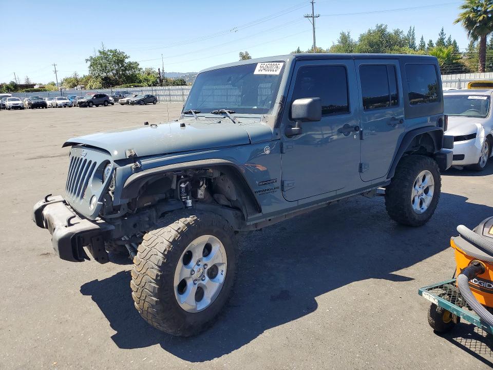 Продажа на аукционе авто 2014 Jeep Wrangler Unlimited, vin: 1C4BJWDGXEL149084, номер лота: 55460026