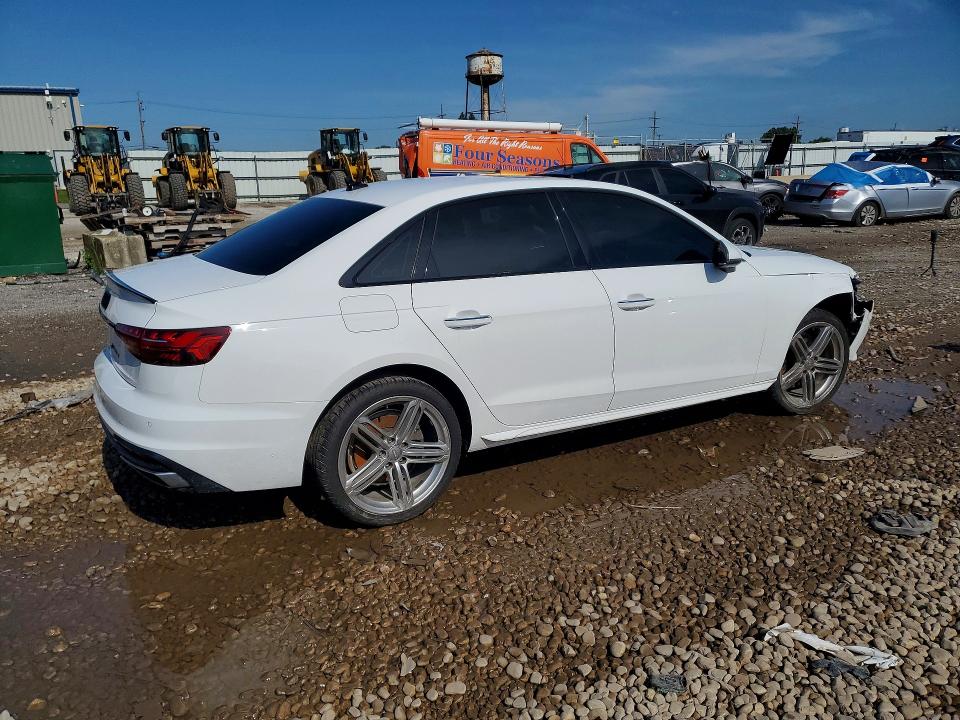 2021 Audi A4 მანქანა იყიდება აუქციონზე, vin: WAUABAF42MN014826, აუქციონის ნომერი: 57193406
