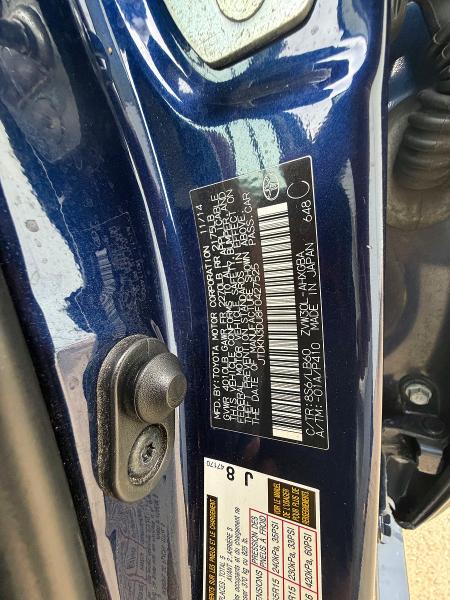 Aukcja sprzedaży 2015 Toyota Prius, vin: JTDKN3DU8F0427525, numer aukcji: 58641496