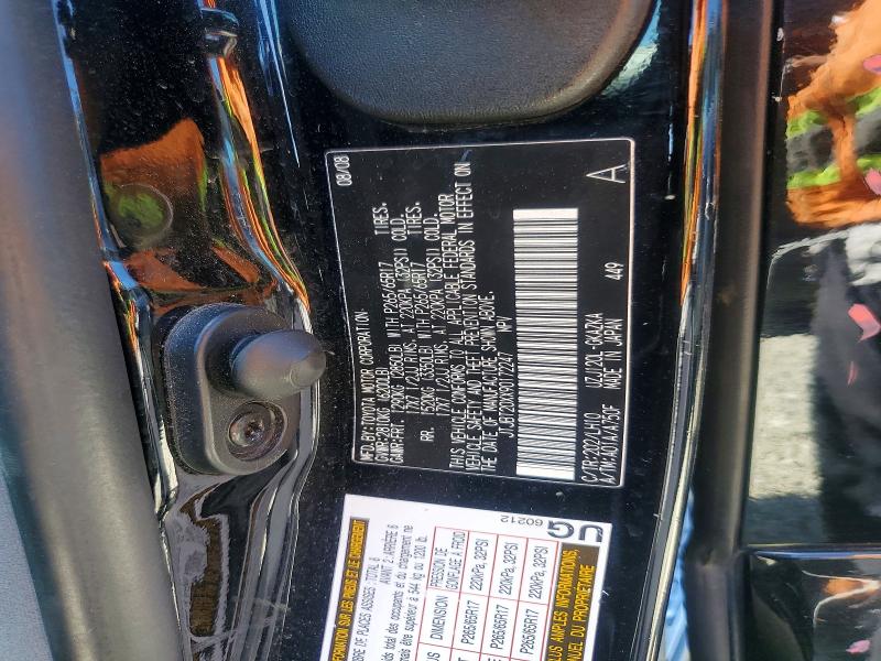 2009 Lexus Gx მანქანა იყიდება აუქციონზე, vin: JTJBT20XX90172247, აუქციონის ნომერი: 56330046