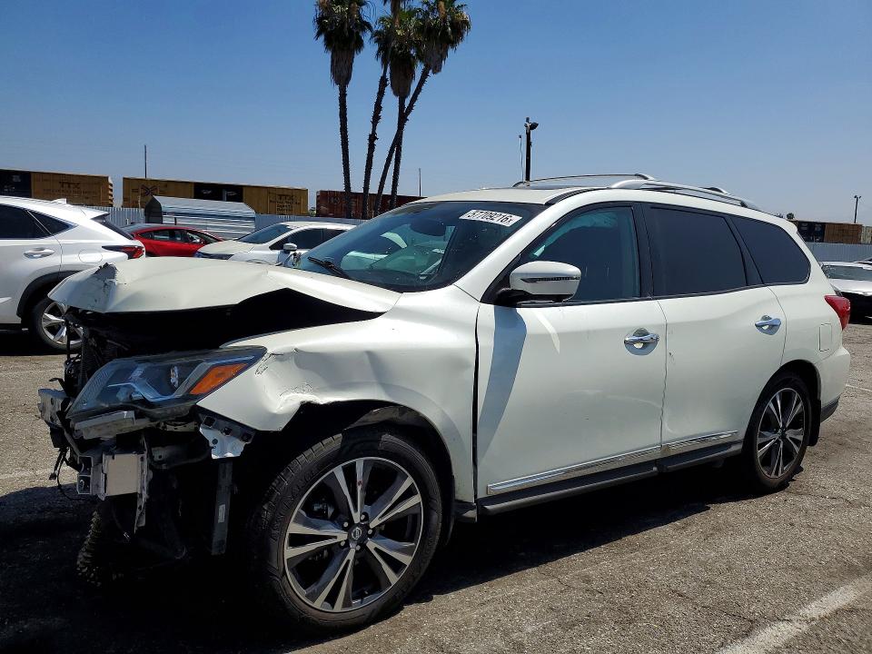57709216 :رقم المزاد ، 5N1DR2MN2KC636344 vin ، 2019 Nissan Pathfinder مزاد بيع