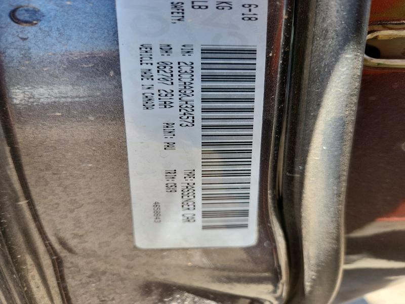 2018 Chrysler 300 მანქანა იყიდება აუქციონზე, vin: 2C3CCAAG0JH324573, აუქციონის ნომერი: 57300436