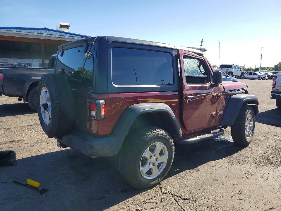 2021 Jeep Wrangler მანქანა იყიდება აუქციონზე, vin: 1C4GJXAN3MW575078, აუქციონის ნომერი: 56173326