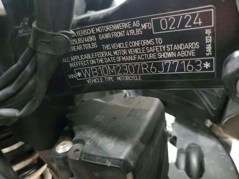 Aukcja sprzedaży 2024 Bmw R 1300, vin: WB10M2307R6J77163, numer aukcji: 58573206