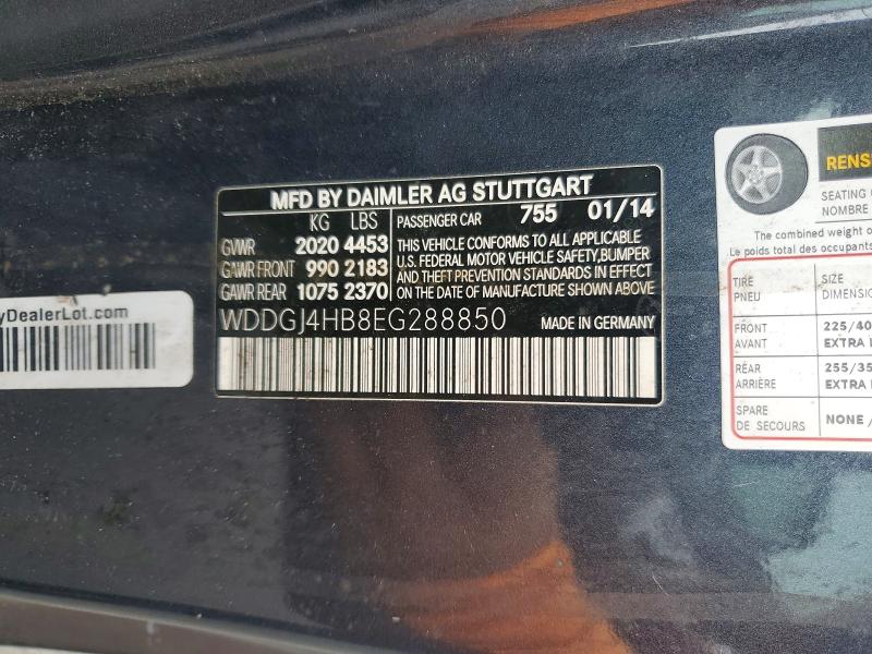 Продажа на аукционе авто 2014 Mercedes-benz C, vin: WDDGJ4HB8EG288850, номер лота: 57873996