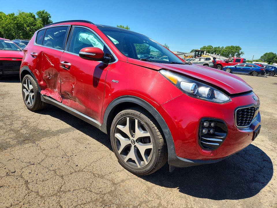 Продаж на аукціоні авто 2018 Kia Sportage, vin: KNDPRCA67J7380603, номер лоту: 56146376