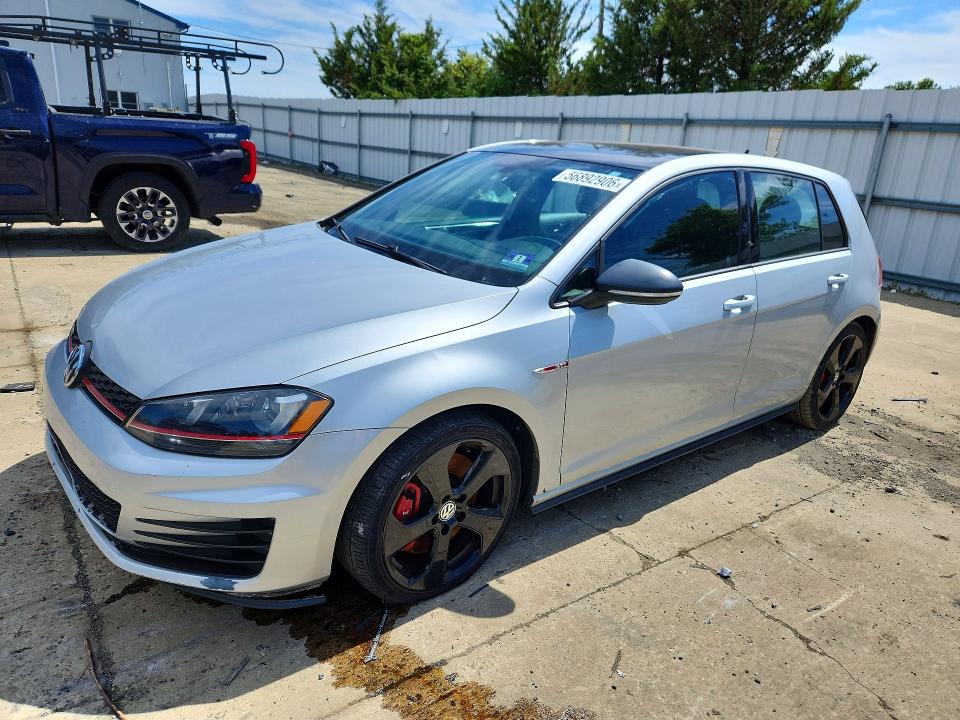 56892906 :رقم المزاد ، 3VW447AU9HM016719 vin ، 2017 Volkswagen Gti مزاد بيع