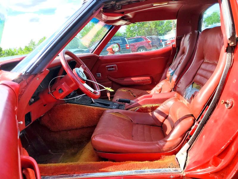 Продажа на аукционе авто 1979 Chevrolet Corvette Rwd, vin: 1Z8749S443183, номер лота: 57343476