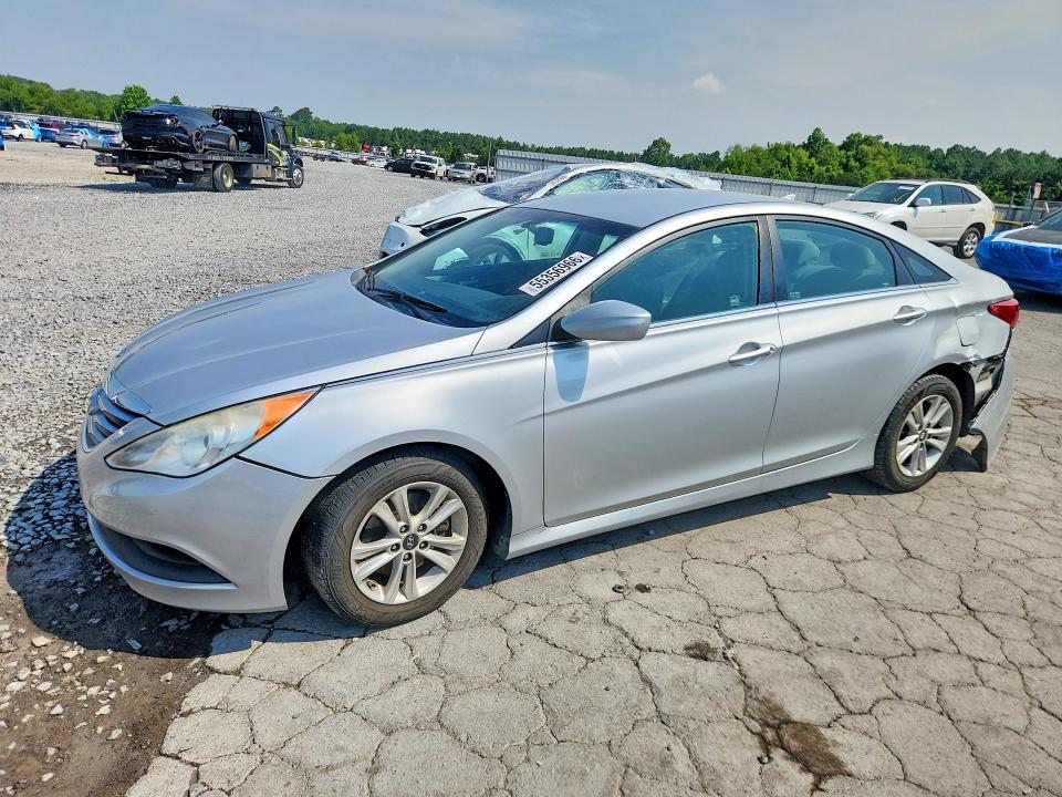 55356966 :رقم المزاد ، 5NPEB4AC3EH891380 vin ، 2014 Hyundai Sonata مزاد بيع