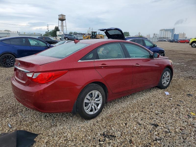 Продаж на аукціоні авто 2012 Hyundai Sonata Gls, vin: 5NPEB4AC9CH483169, номер лоту: 58319416
