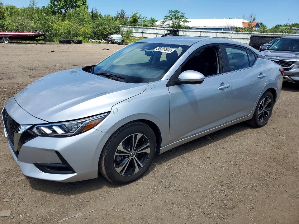 2023 Nissan Sentra მანქანა იყიდება აუქციონზე, vin: 3N1AB8CV2PY295397, აუქციონის ნომერი: 56707896