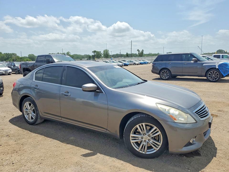 2013 Infiniti G37 Sedan მანქანა იყიდება აუქციონზე, vin: JN1CV6AR5DM750638, აუქციონის ნომერი: 58922266