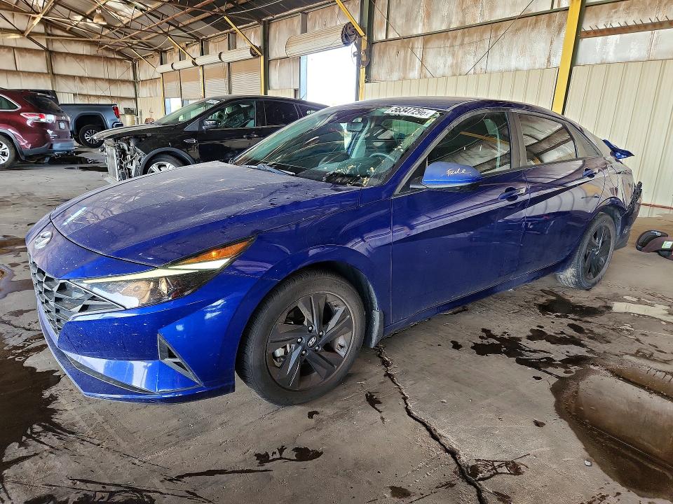 Auction sale of the 2022 Hyundai Elantra, vin: KMHLM4AG4NU321927, lot number: 56347296